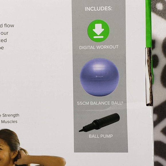 Gaiam Total Body Balance Ball – Never Used - Picture 4 of 6